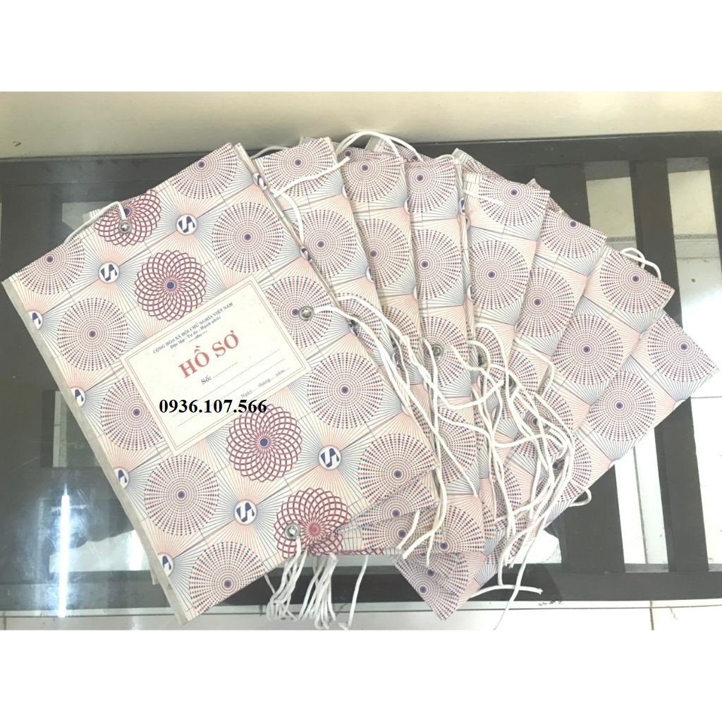 Cặp ba dây giấy - Cặp Hồ Sơ