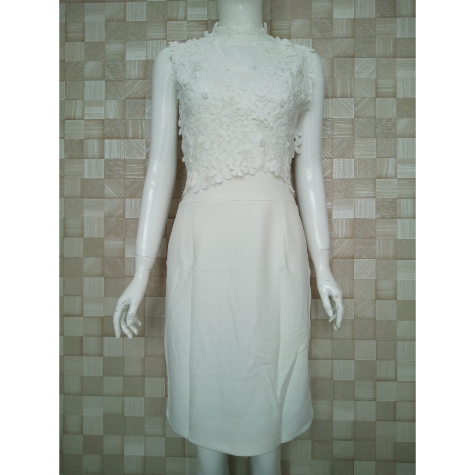 Đầm Ôm Body Dự Tiệc Phối Ren Hoa Mai NT6093