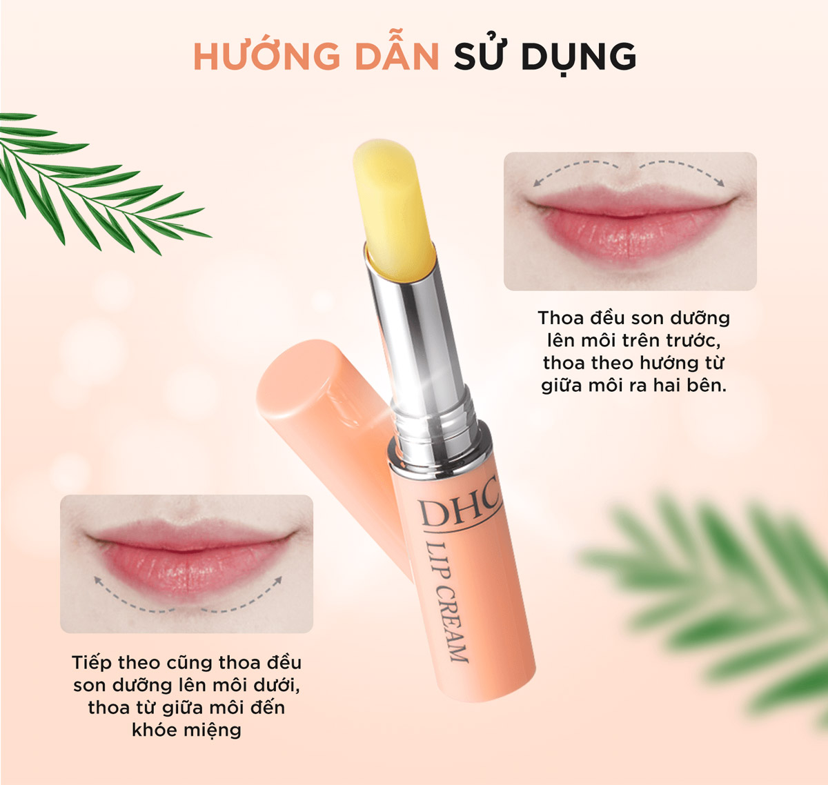Son Dưỡng Lip Cream DHC 1,5Gr