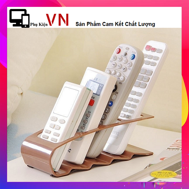 ⚡ dụng cụ giá để remote tivi đầu máy máy lạnh 4 ngăn - giá đỡ remote 4 ngăn bằng nhựa tiện dụng ⚡