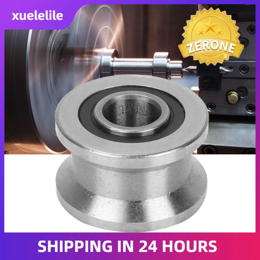 1pcs T22 U Shaped Flat Track Groove Pulley Bearing Sliding Sliding Roller Bearing Roller Bearing 8*22.5*14.5mm