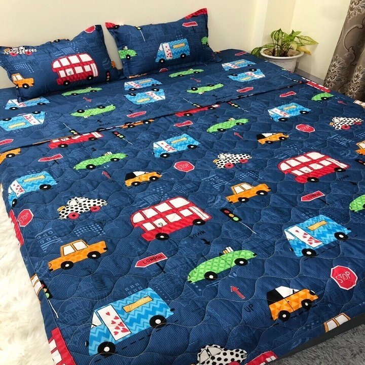 Set 3 ga gối cotton poly. mẫu tim rối ghi. tinh tế. đa dạng nhiều mẫu m&atilde; hoạ tiết để lựa chọn.. evily shop
