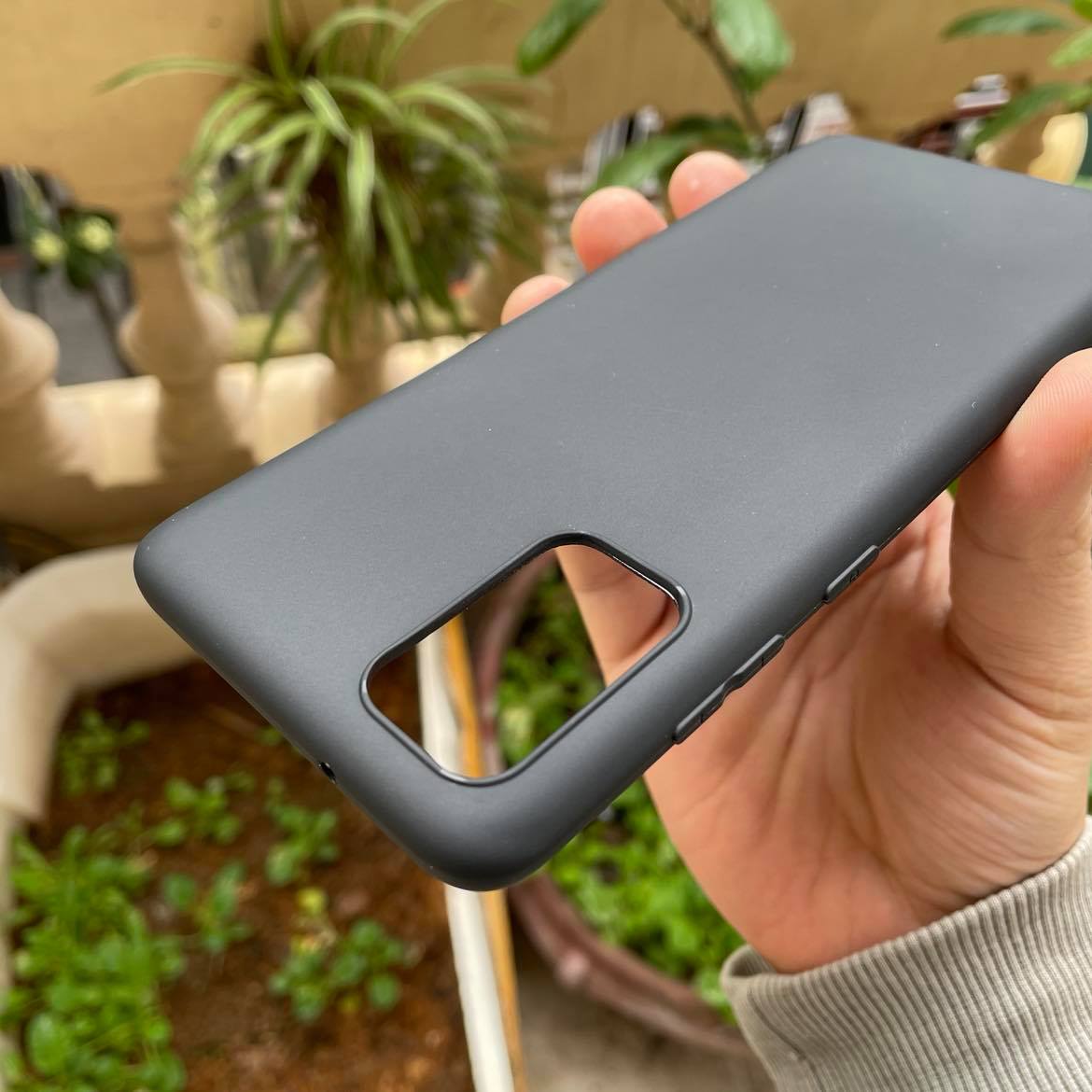 Ốp lưng dẻo Samsung Galaxy S20 Plus (đen)