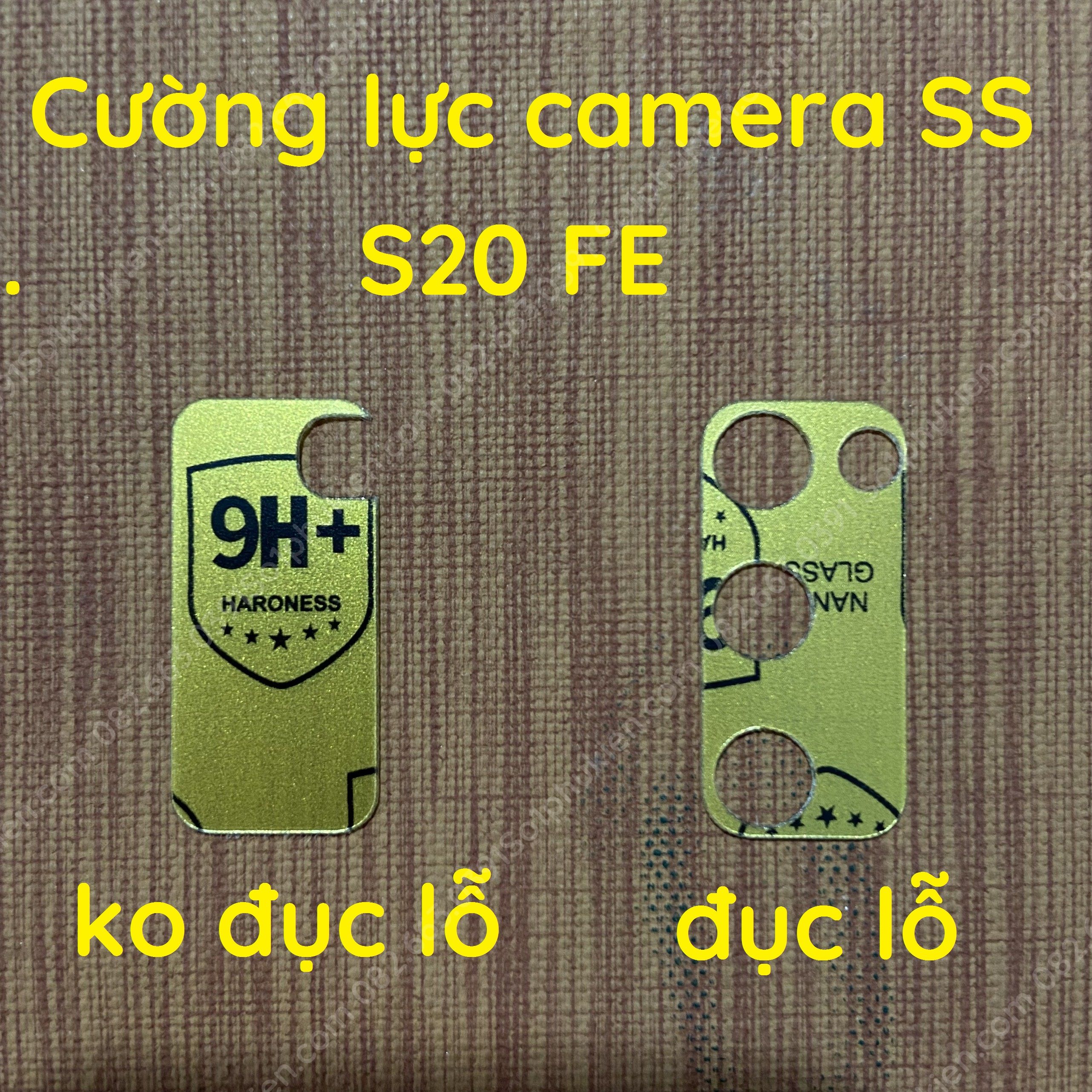 Dán cường lực camera Samsung S20 FE siêu bảo vệ