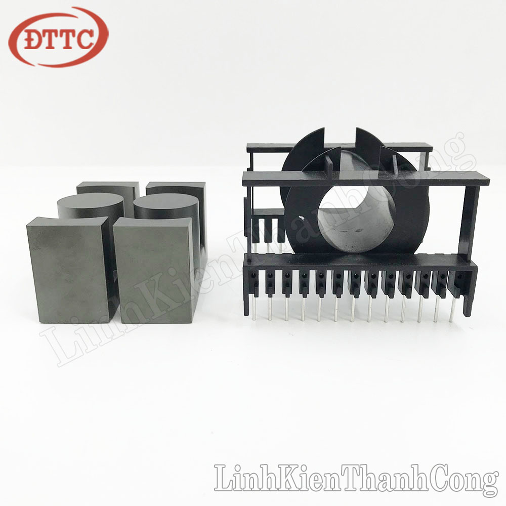 Biến Áp Xung EC60 Nằm (13+13) Loại Tốt