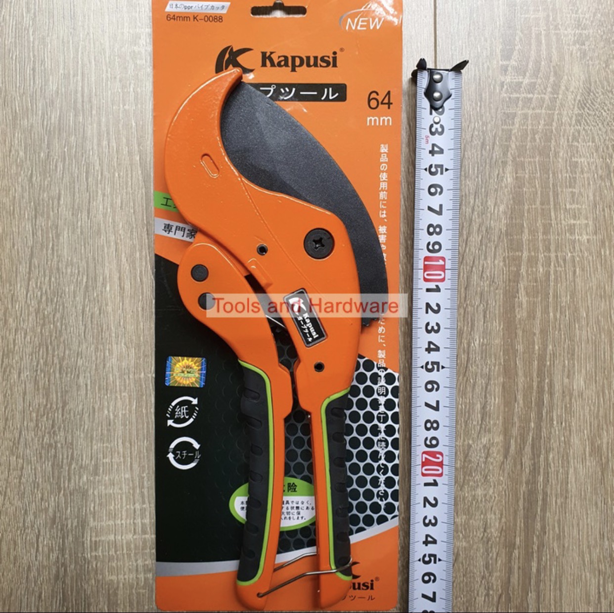 Kéo cắt ống nhựa đầu lớn Kapusi 42mm chuẩn Nhật