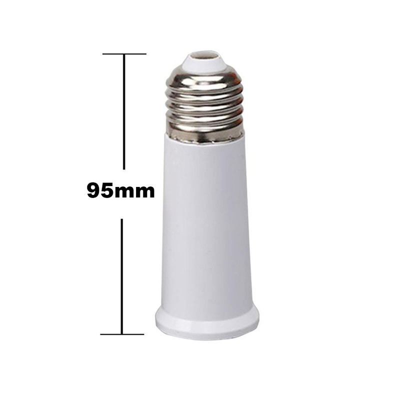 Anwela extension 95mm e27 to e27 light bulb lamp base holder socket adapter converter