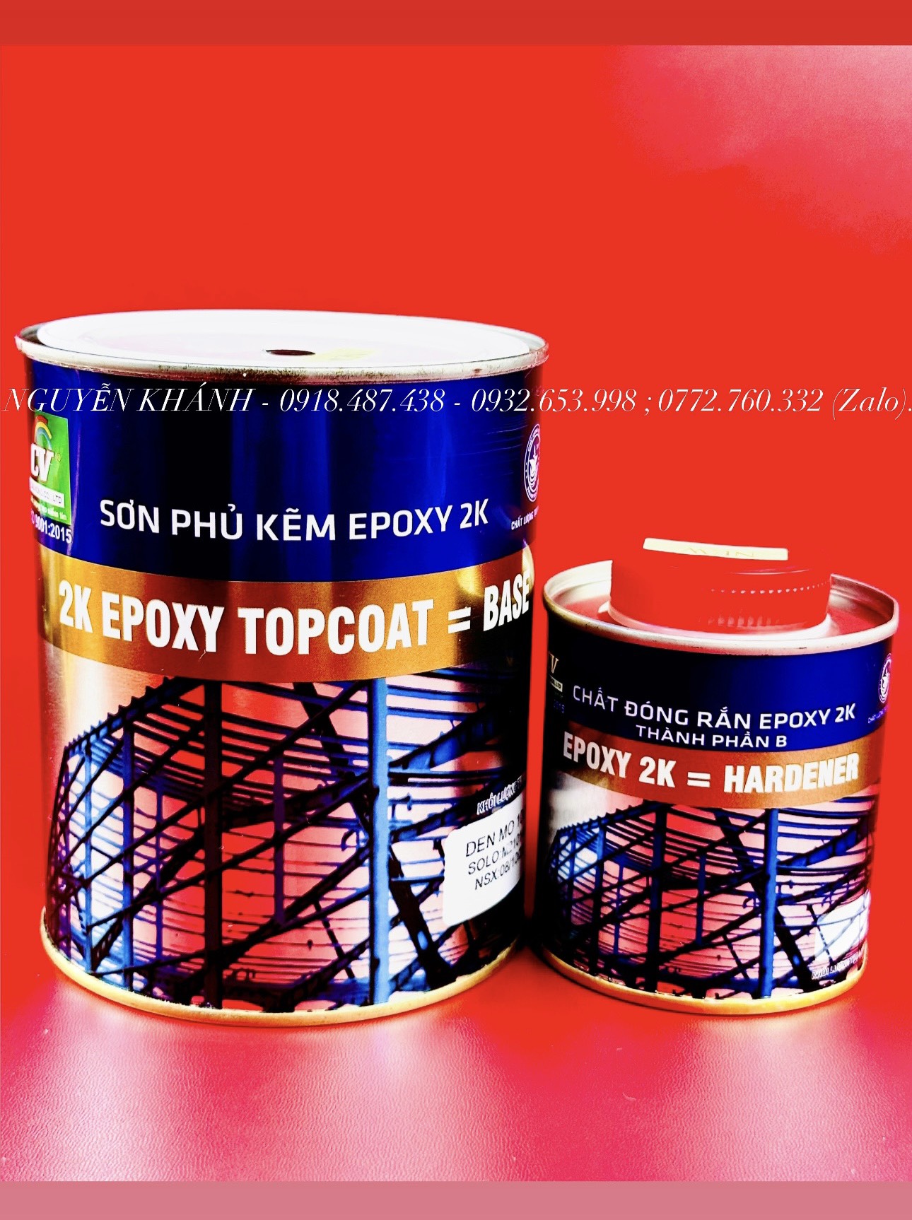 Chất đóng rắn epoxy 2k