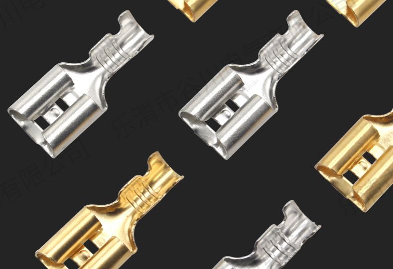 Túi 50 đầu cốt cắm đồng 6.3mm