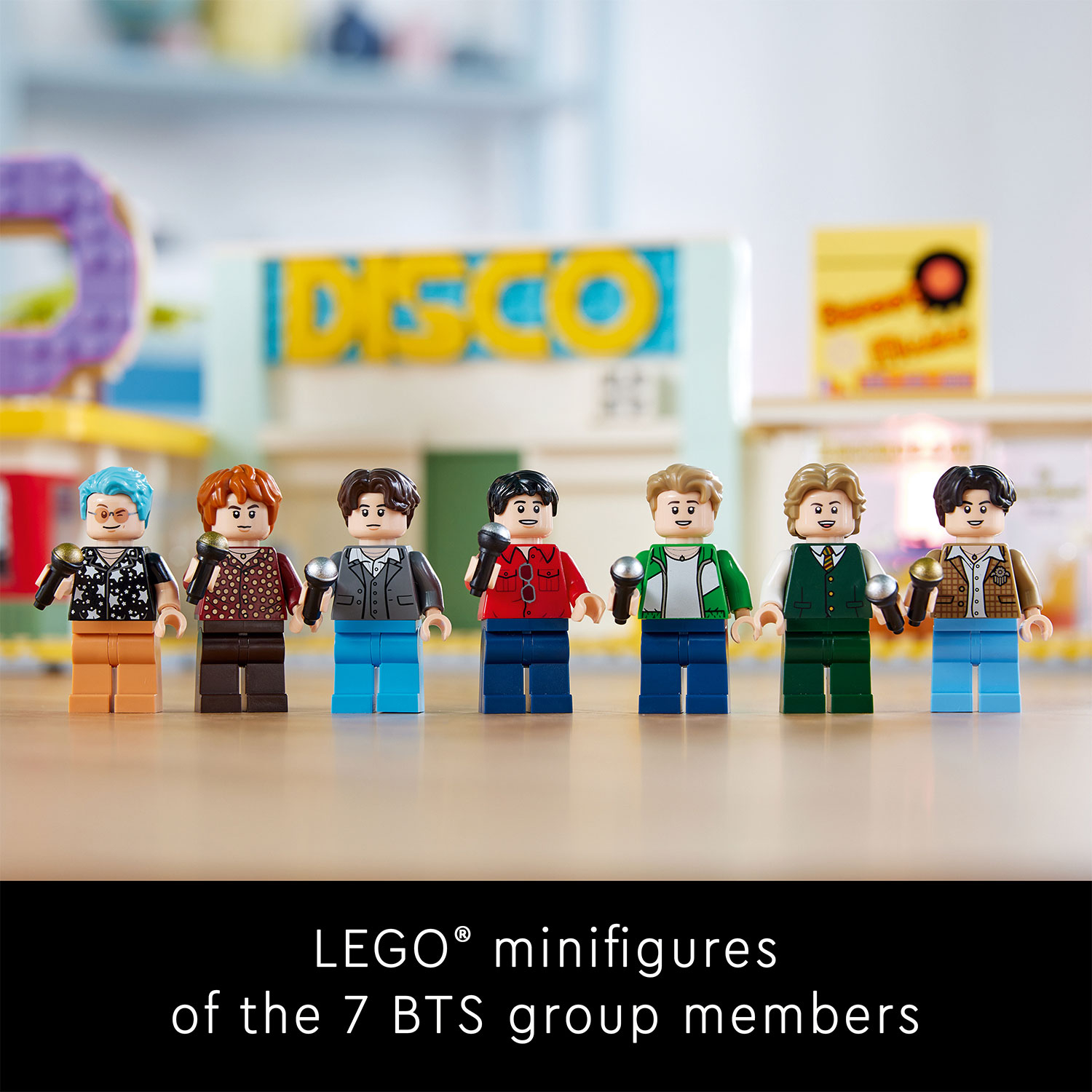 LEGO ADULTS IDEAS 21339 Đồ chơi lắp ráp BTS Dynamite (749 chi tiết)