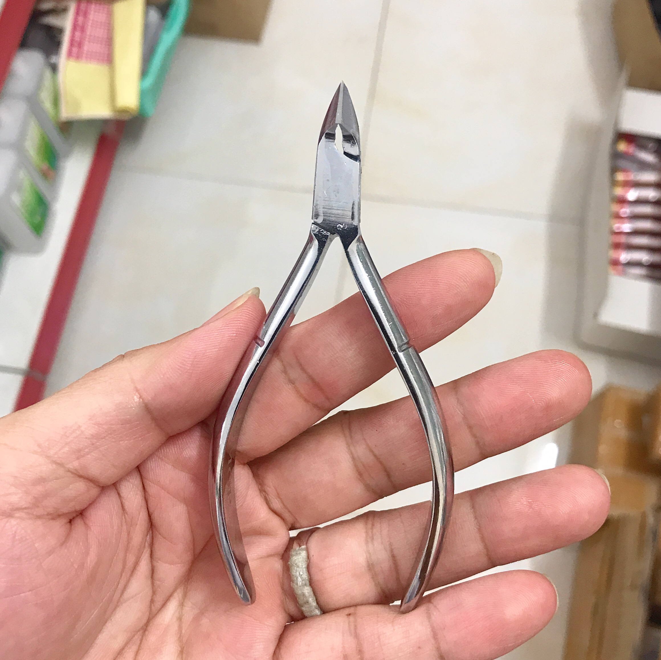 [HCM]Kềm Cắt Da Bán Nguyệt Trắng MOP BN2