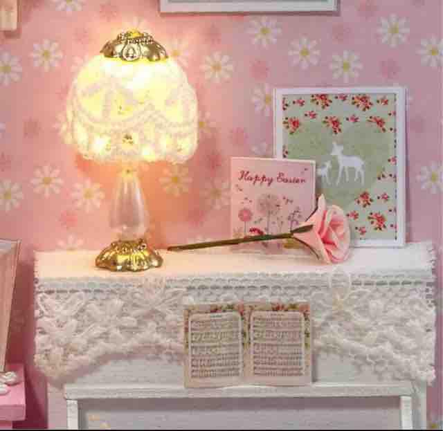 Mô hình lắp ráp DIY Ngôi nhà búp bê PRINCESS