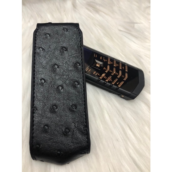 Bao Da Nắp Gấp Vertu Singnature S