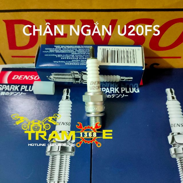 BUGI DENSO CHÂN NGẮN U20FS GẮN DREAM WAVE SIRIUS...
