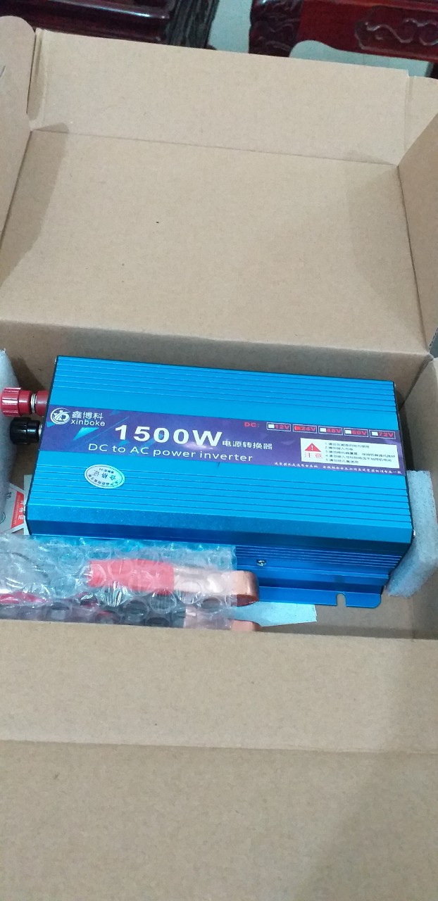 Bộ kích 12v lên 220v 1500w