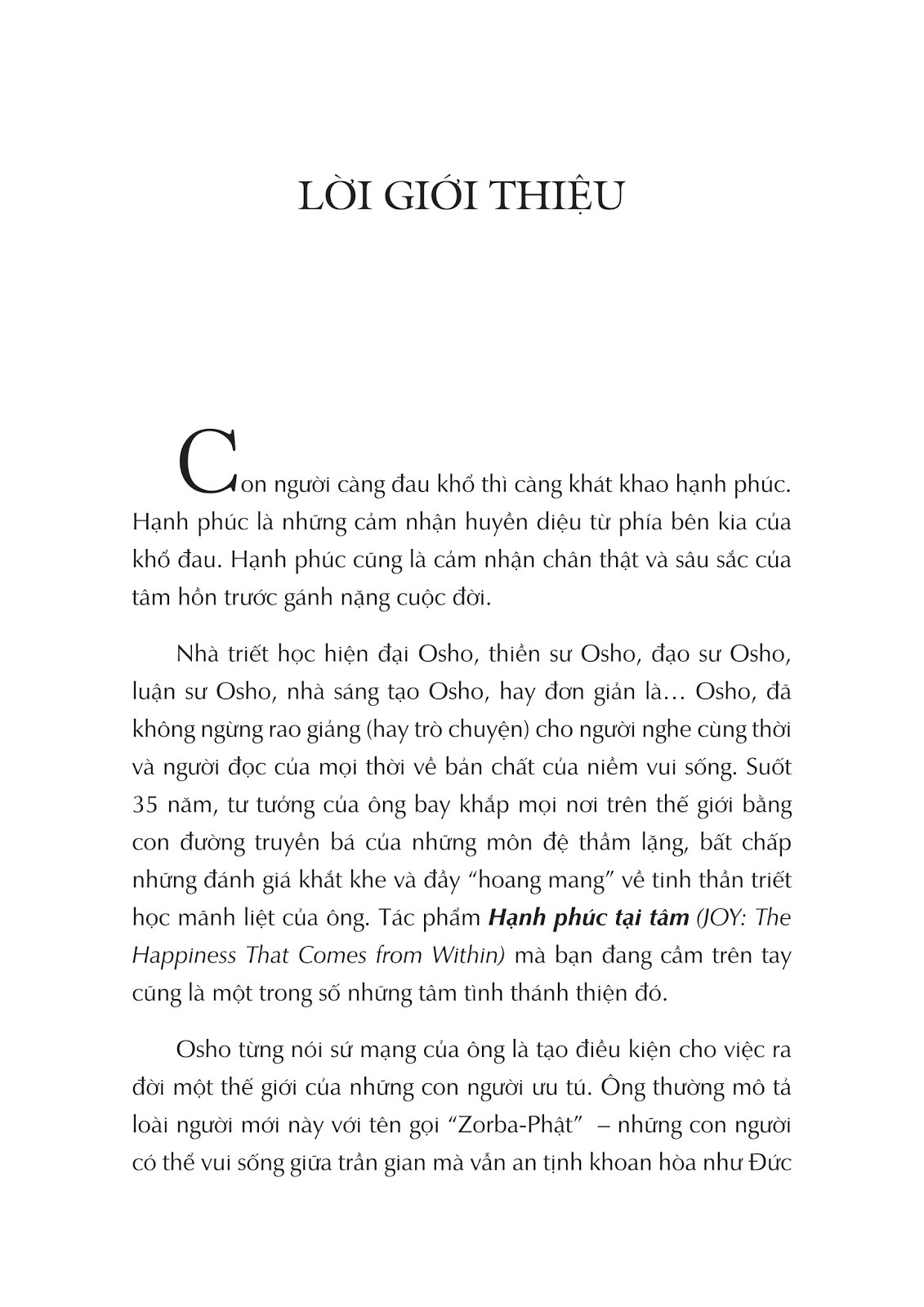 Sách First News - OSHO - Hạnh phúc tại tâm