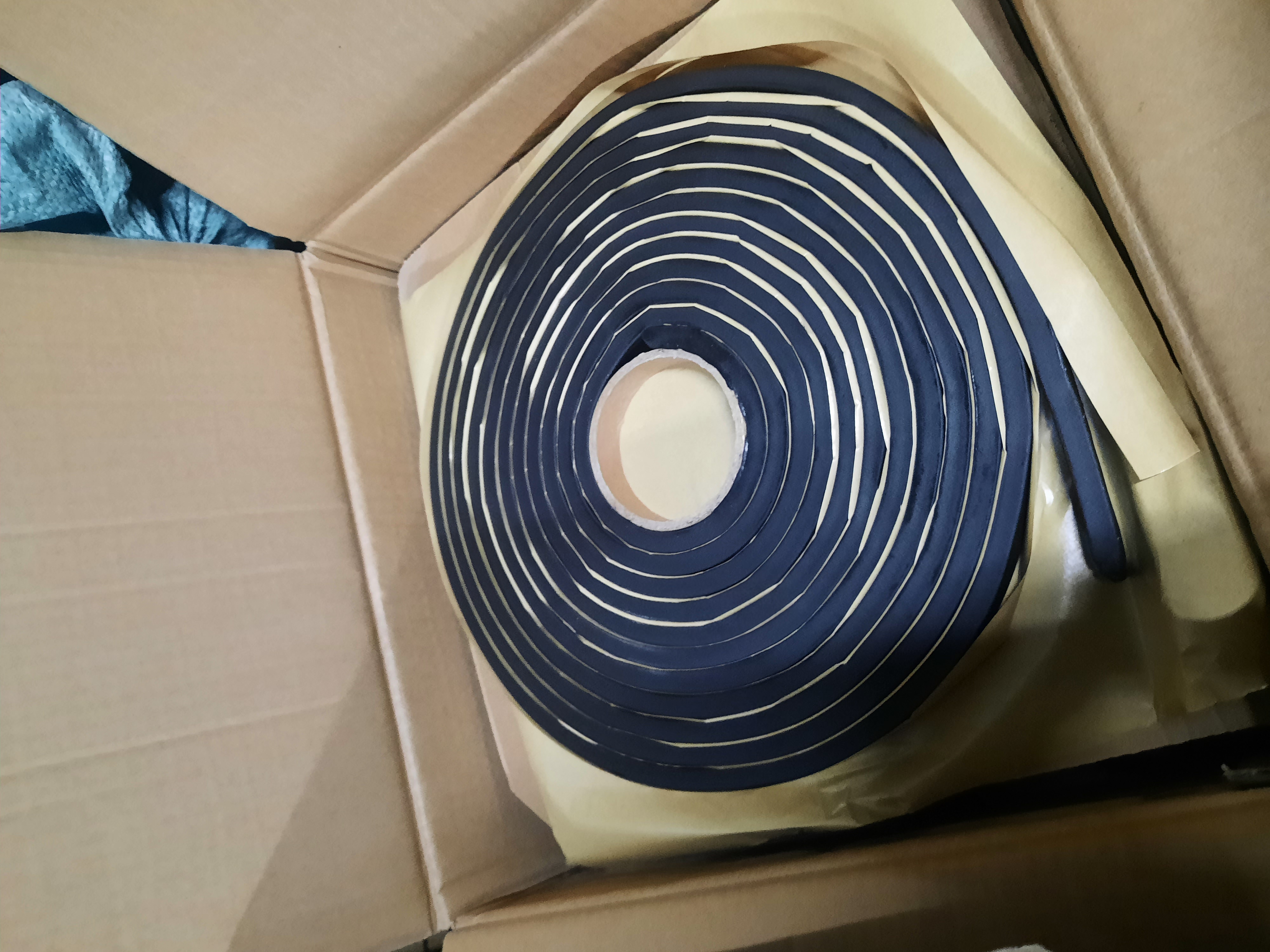 Hyperstop DB 2010 coils of 7.5m long-rising rubber rod waterproof for concrete suspension. Neck insert floor drain