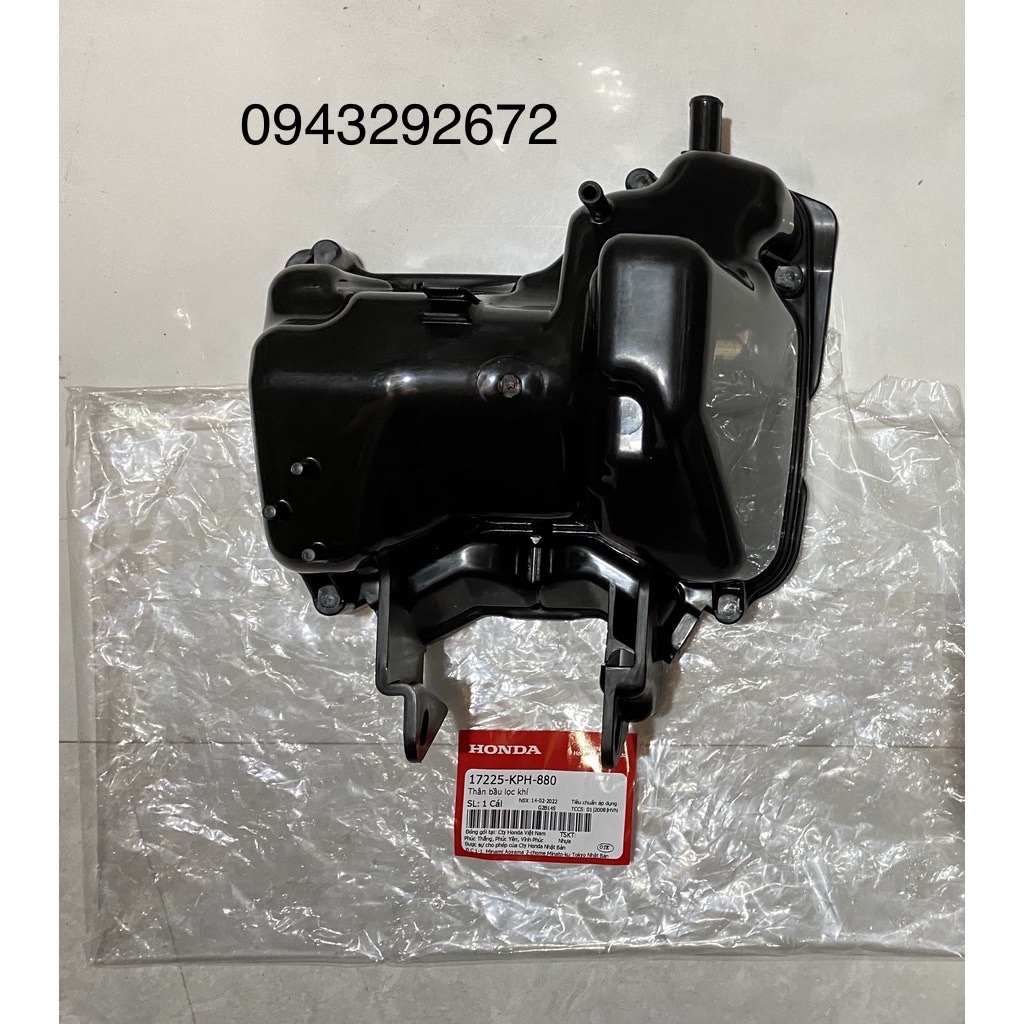 Thân Bầu Lọc Khí ( Bầu Lọc Gió ) Wave A100, S100, Rs100 Honda (17225KPH880)