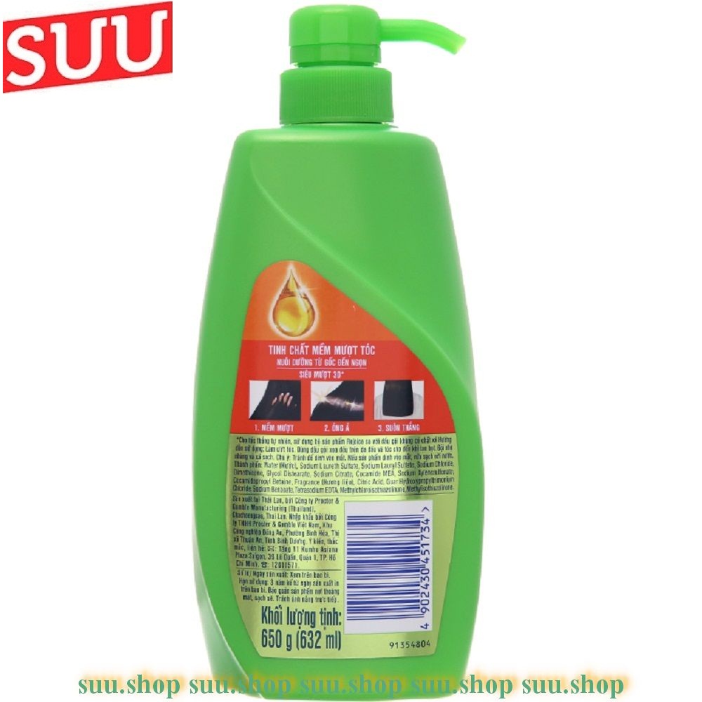Dầu gội Rejoice siêu mềm mượt 630g
