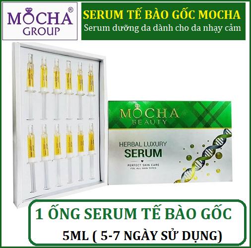 1 ỐNG SERUM TẾ BÀO GỐC - SERUM DƯỠNG DA CHUYÊN DÀNH CHO DA NHẠY CẢM  – HERBAL LUXURY SERUM MOCHA