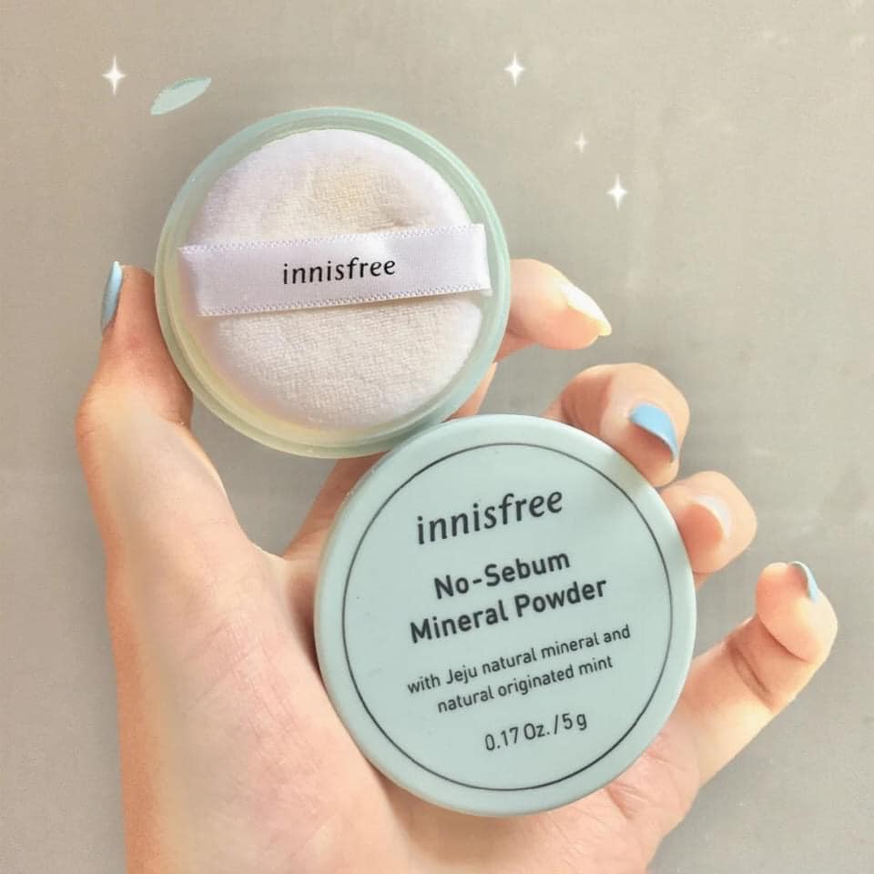 [Hàng chính hãng] Phấn Phủ Bột Innisfree No Sebum mineral Powder – 5g