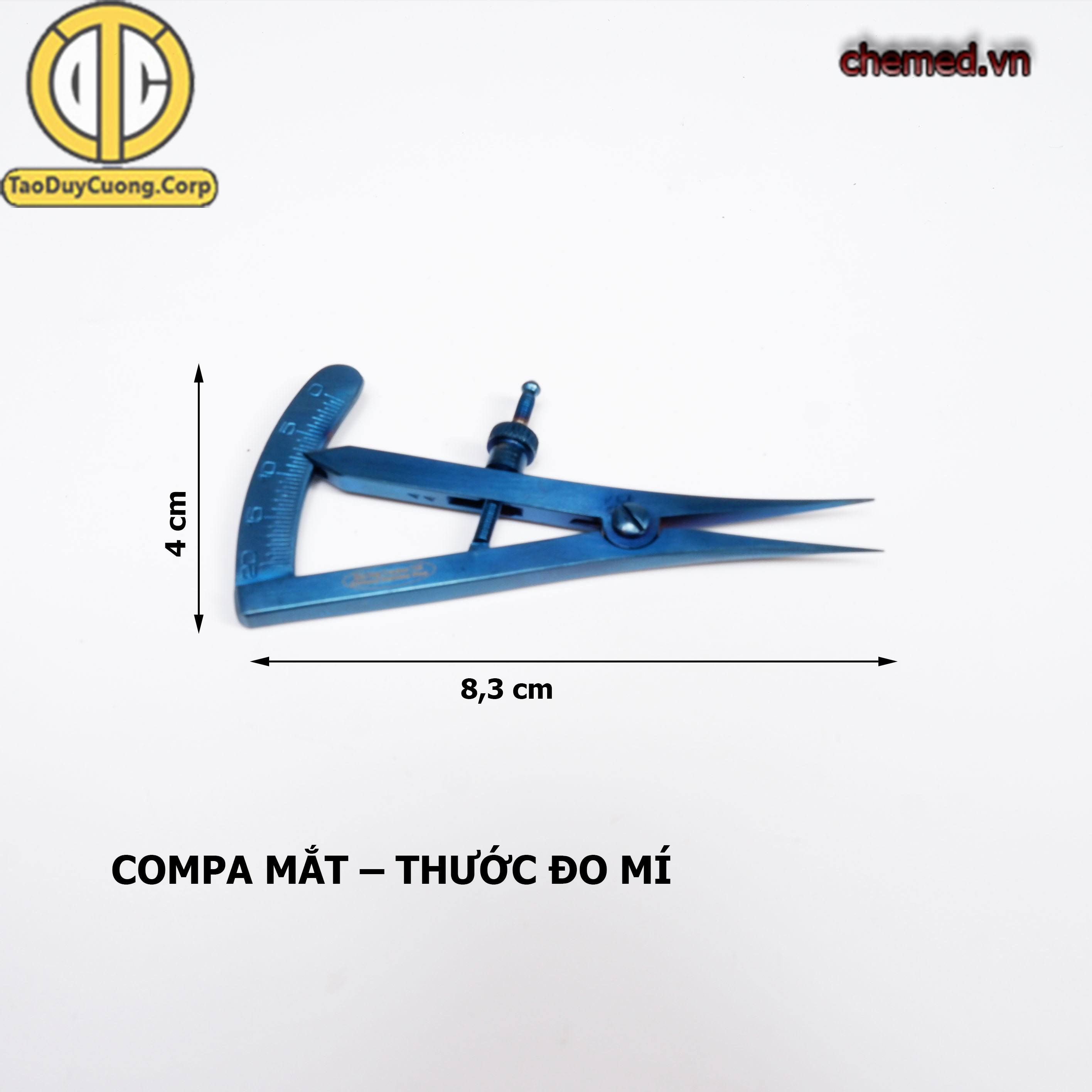 Compa mắt - Thước đo mí mắt