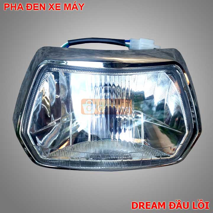 Pha đèn xe máy hiệu Dream II ĐẦU LỒI chất lượng cao