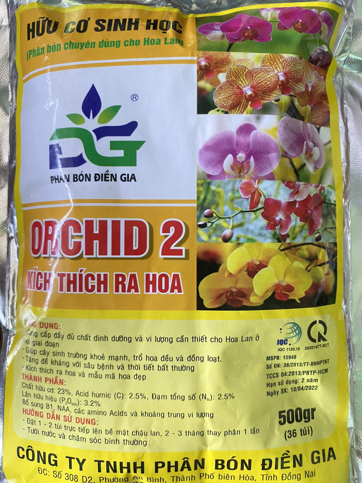 Special Fertilizer for Stimulating Flower Production for Orchids, Orchid 2 Fertilizer Bags, Including Several Bags Per Application, 1 to a Few Bags Depending on the Size of the Pot, Slow-Release Fertilizer for Plants to Easily Absorb, Avoiding Fertilizer