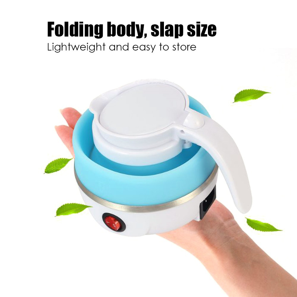 Ấm đun nước gấp gọn du lịch bằng Silicon