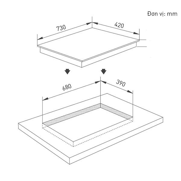 Bếp từ Sevilla SV-137II