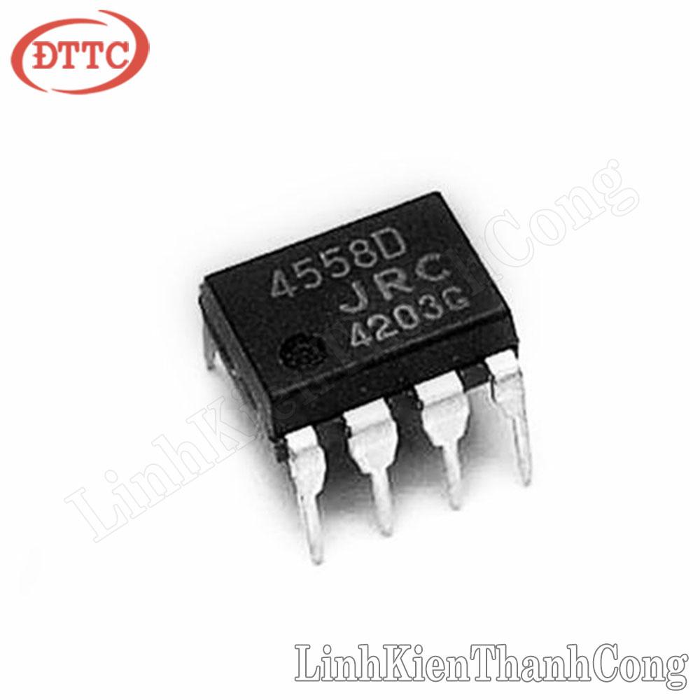 JRC4558 OPAMP DIP8 Loại Thường
