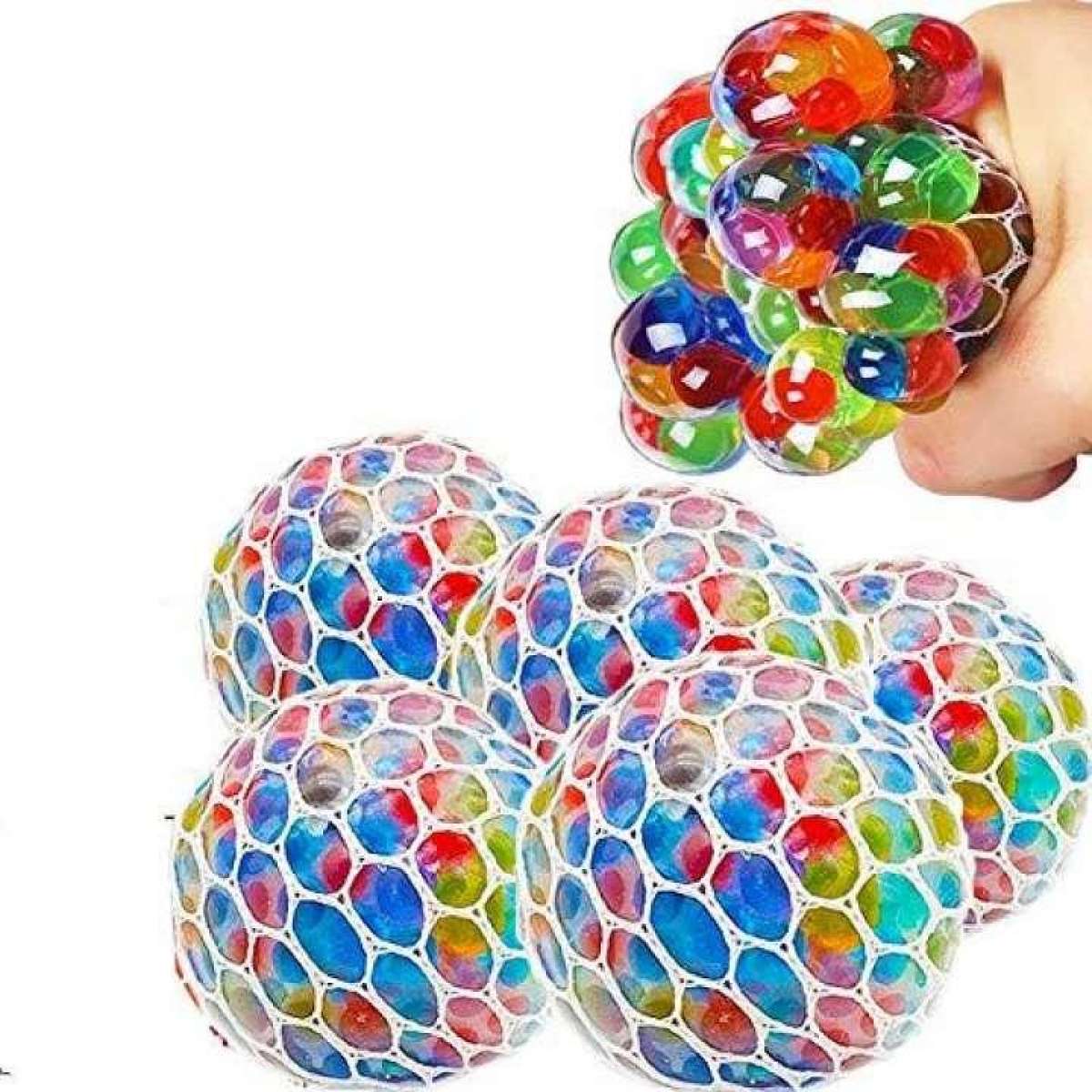 Đồ Chơi Bóng Lưới Bóp Xả Stress (loại lớn)