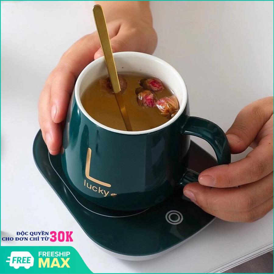 [Gift with 1 cup porcelain] machine warming cốc-máy warmers feed, đồ drinking electric Mini bundled cup porcelain style household ultra-luxury new model 2020