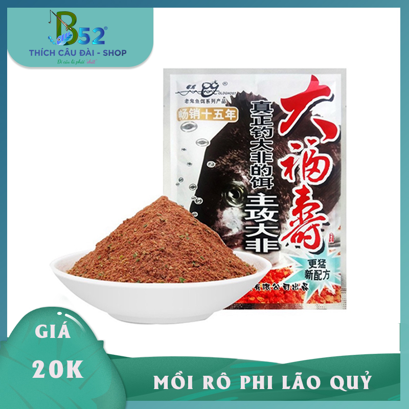 Mồi câu cá rô phi lão quỷ
