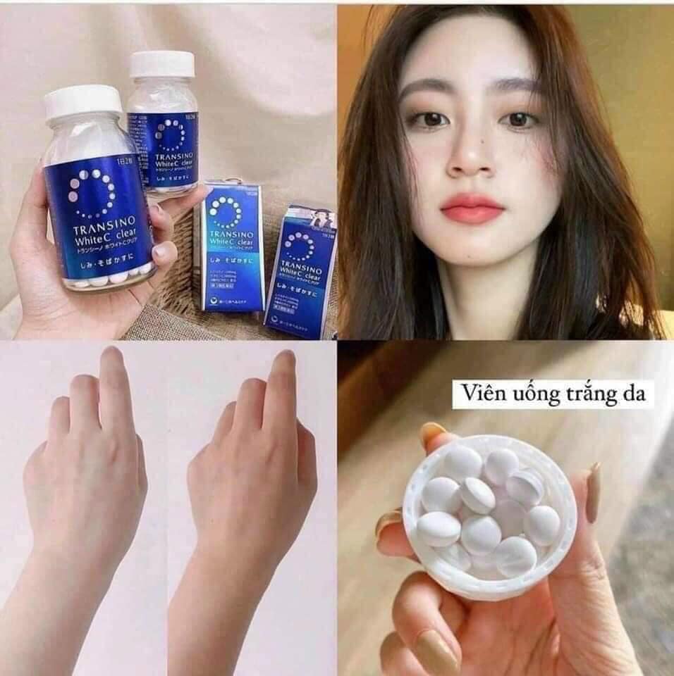 Viên Uống Trắng Da Transino White C