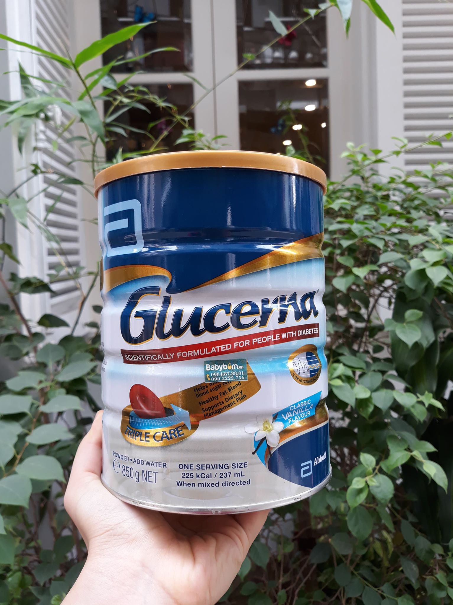 SỮA BỘT DÀNH CHO NGƯỜI TIỂU ĐƯỜNG GLUCERNA 850G ÚC
