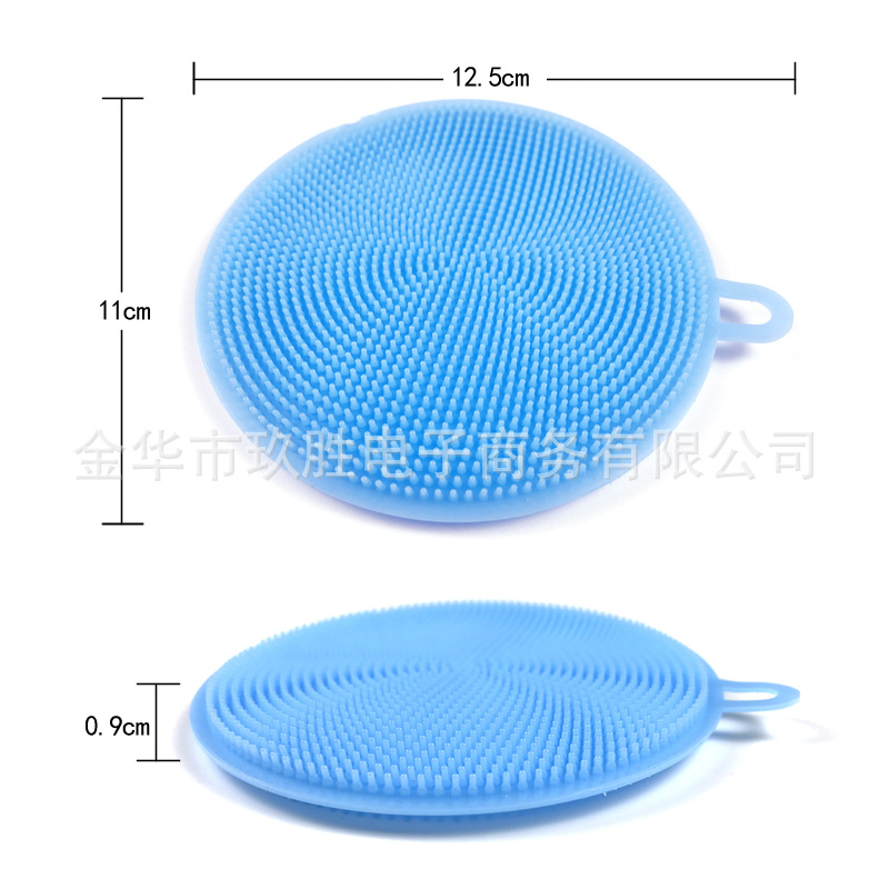 [COMBO 2] Miếng Rửa Chén Bát Silicon Có Lỗ Treo