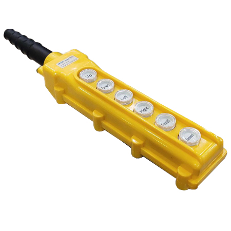 Tay bấm điều khiển cẩu trục Chint NP3-3|Loại 6 nút điều khiển