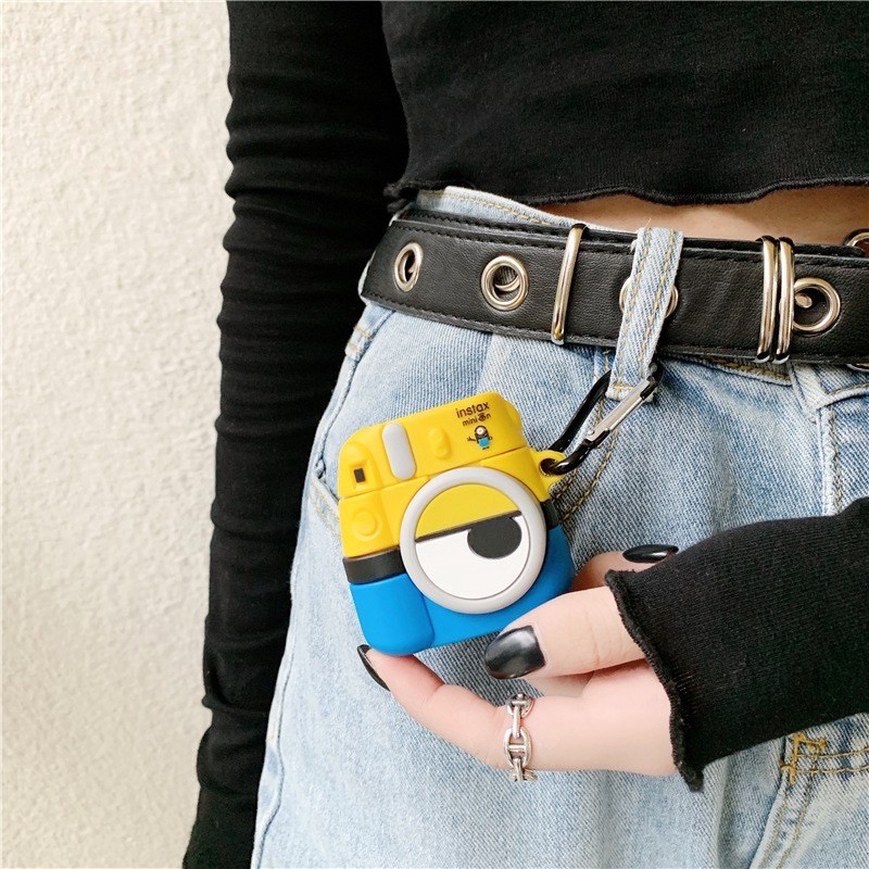 Case A I R P O D 1/2/pro Máy Ảnh Minions