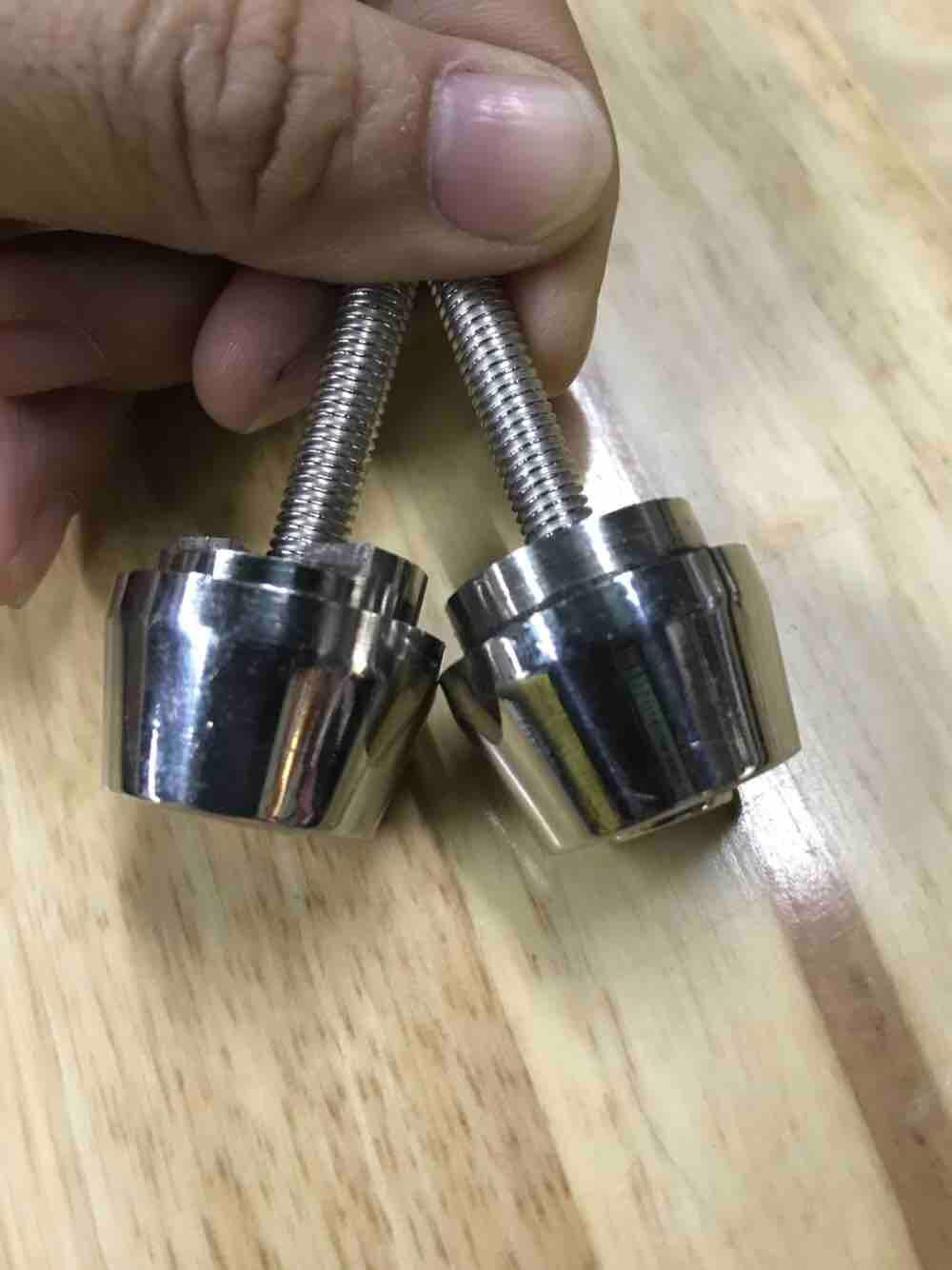 GÙ AIR BLADE FI 2011 INOX 304 ĐẶC NGUYÊN KHỐI CNC ĐẦY ĐỦ PHỤ KIỆN CÓ THỂ LẮP XE ZIN HOẶC CHẾ CHO XE KHÁC