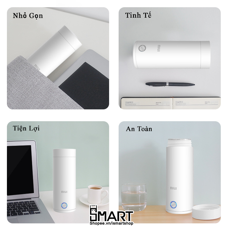 Bình Đun Nước Du Lịch Siêu Tốc Merkur - Bình Đun Siêu Tốc - Bình đun nước pha sữa - Ấm Đun Siêu Tốc