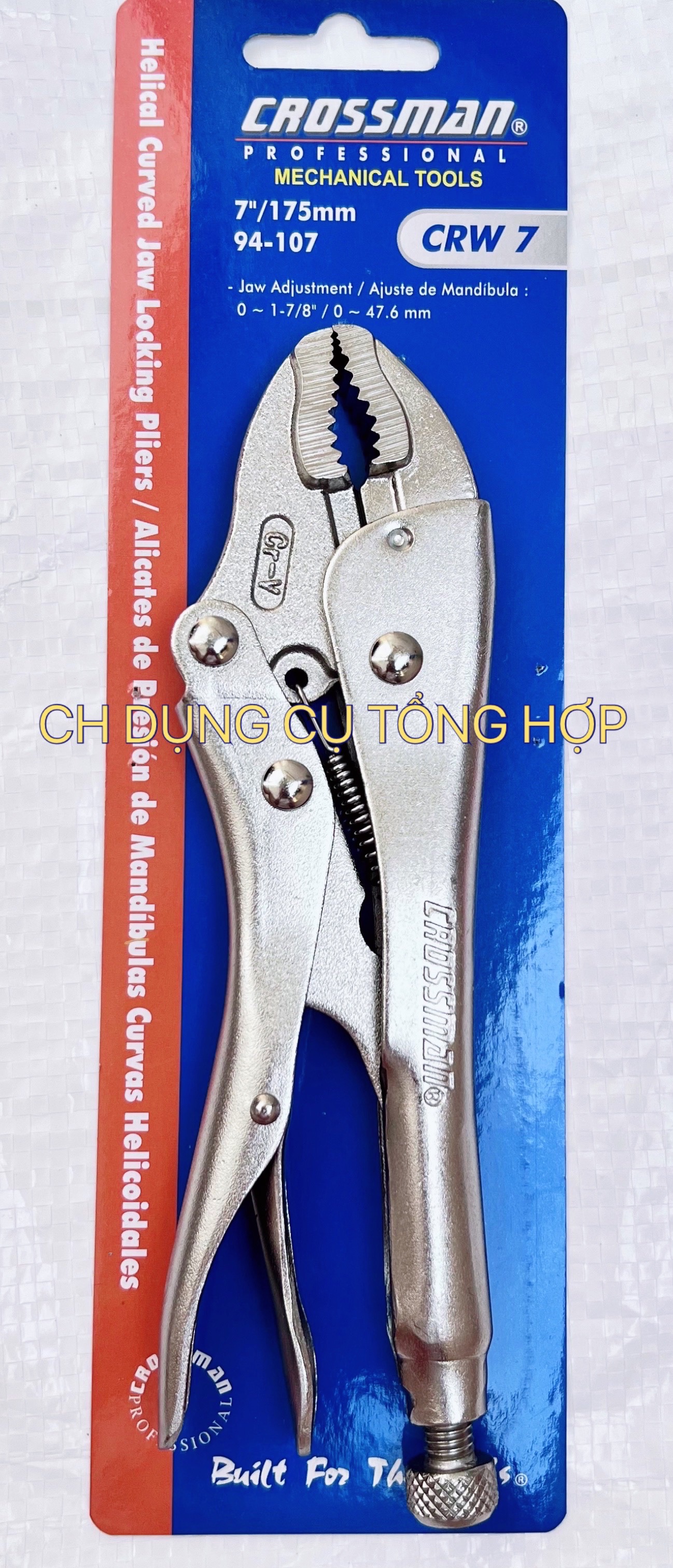Kềm bấm chết 5" 94-105/ 7" 94-107/ 10" 94-150 cao cấp chính hãng crossman