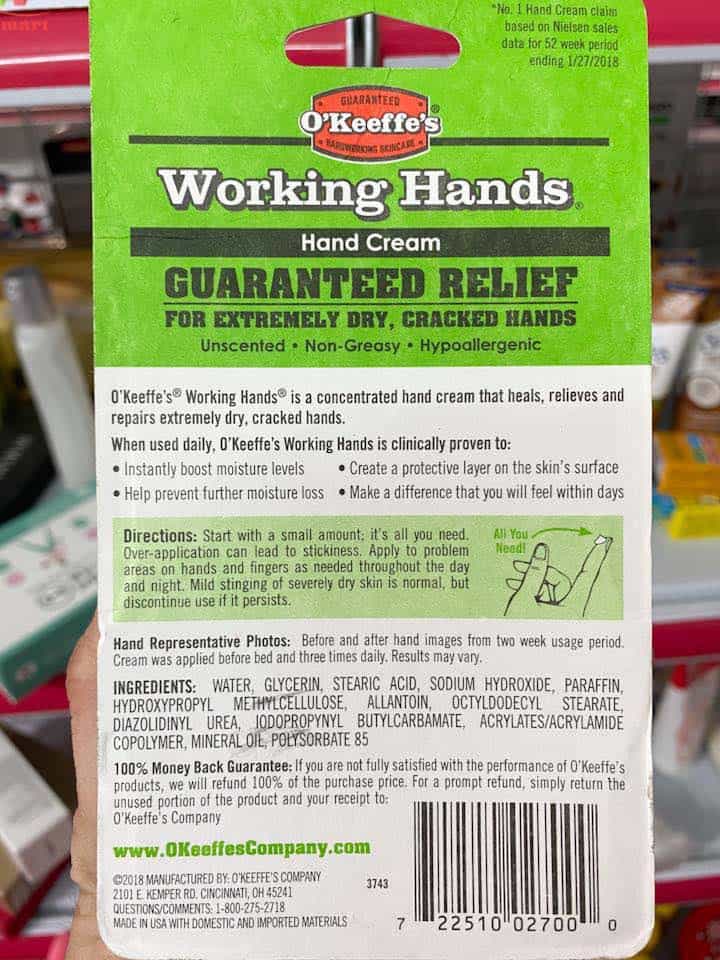 [HCM]Kem dưỡng da tay OKeeffes Working Hands Cream 76g - [MỸ]