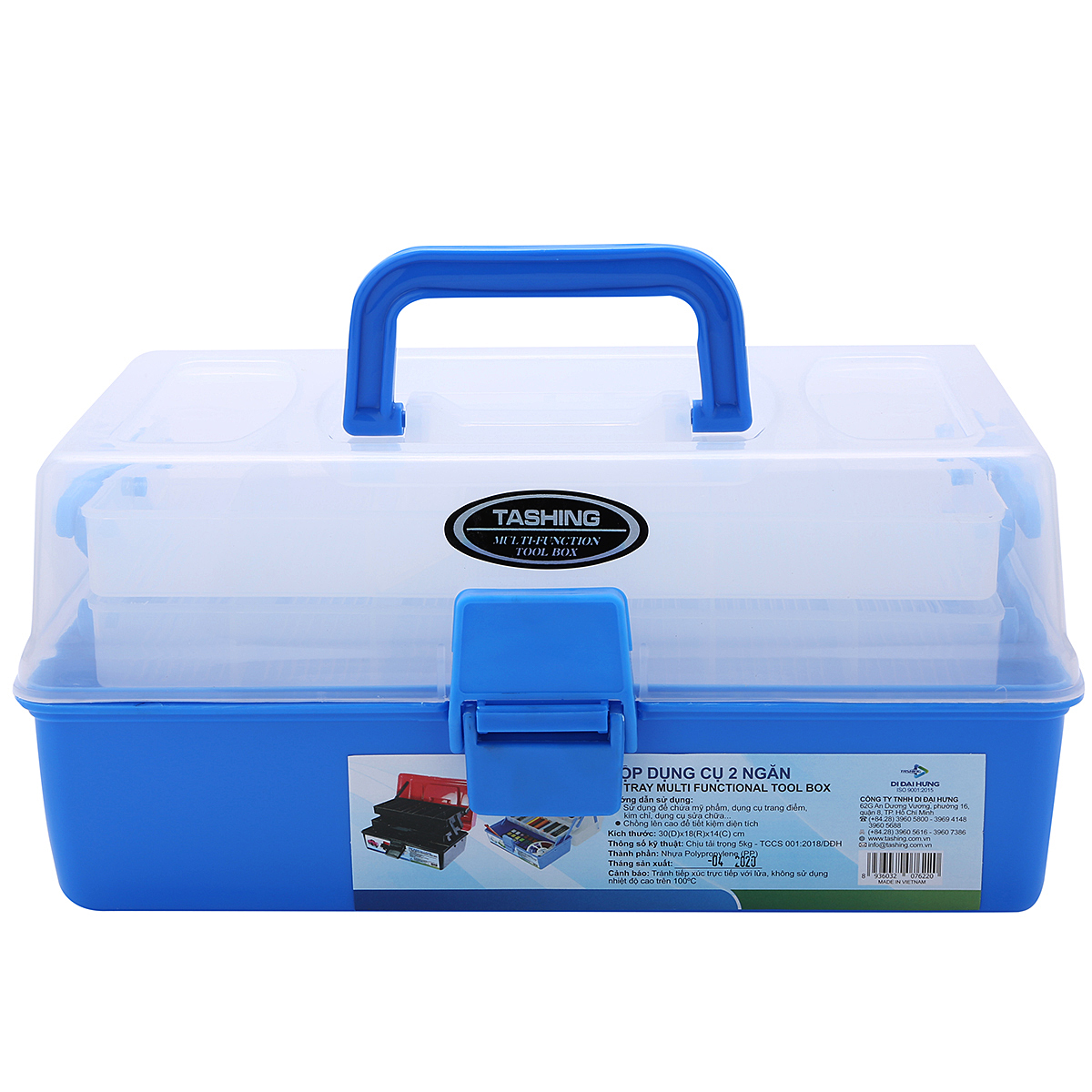 [HCM]Hộp đựng dụng cụ đa năng 2 ngăn