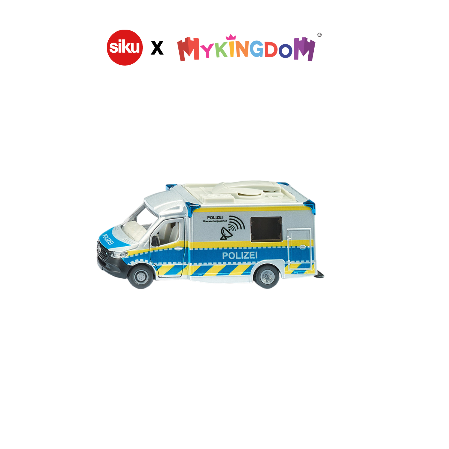 Đồ chơi siku xe tuần tra mercedes-benz sprinter 2301