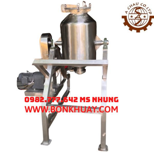 Máy trộn bột khô xoay 2 chiều