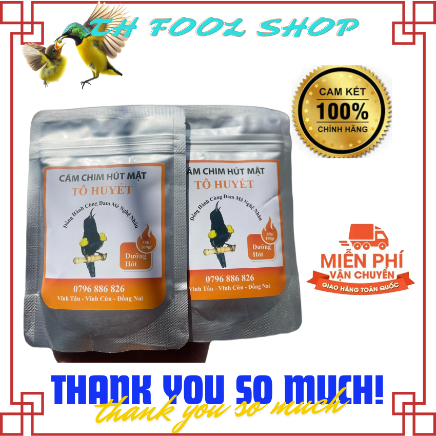 [FREE SHIP] 2 GÓI CÁM CHIM TH (TH FOOL SHOP)