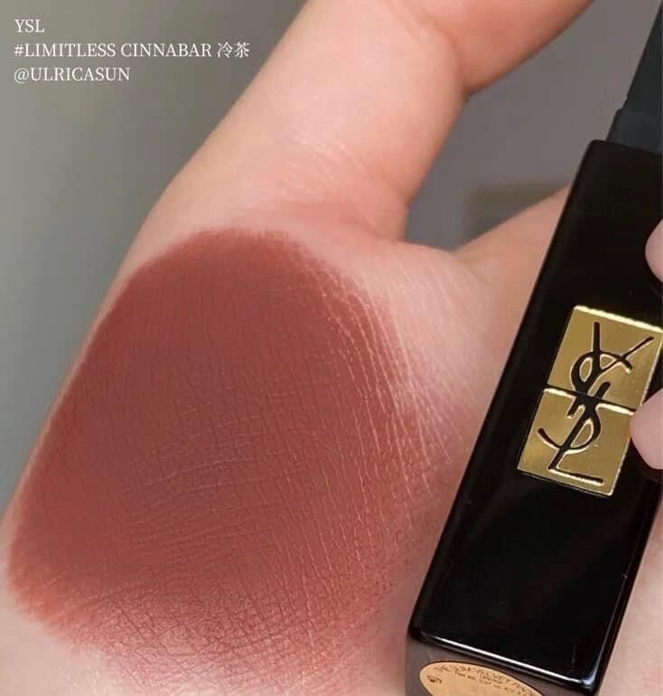 [FreeShip Max] - Son Y.s.l The Slim Radical 314 (Đỏ Nâu Đất) - Kiss cosmetics