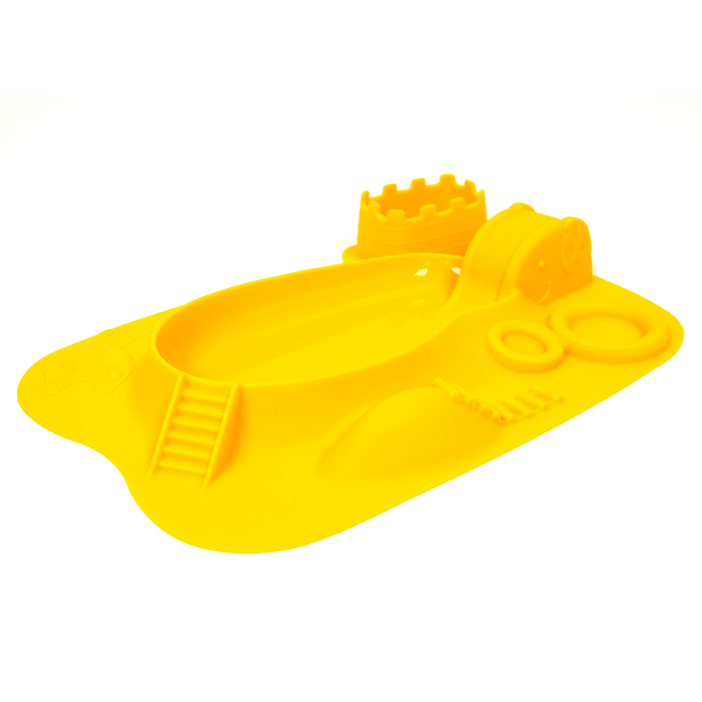 Khay ăn dặm silicon vui nhộn cho bé Marcus & Marcus, từ 6 tháng - Lola
