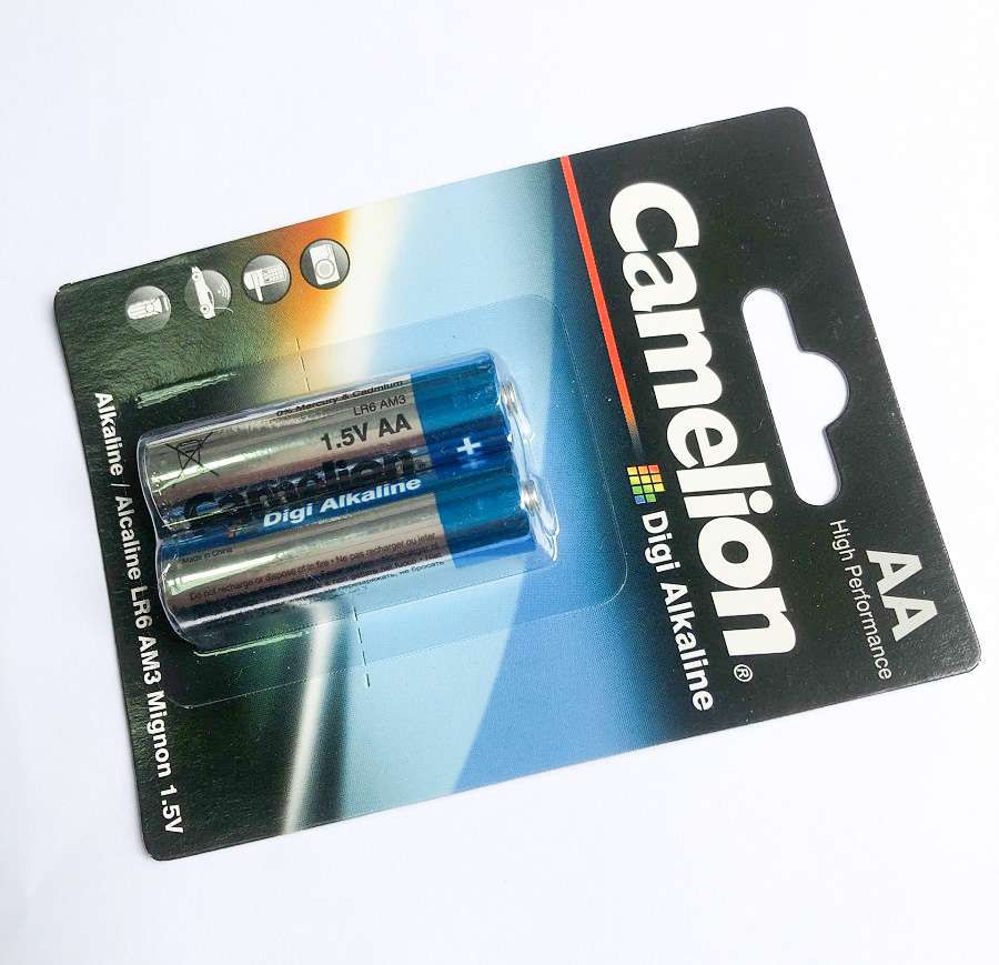 [Chính Hãng] Vỉ 2 Viên Pin Tiểu AA Camelion Digi Alkaline 1.5V